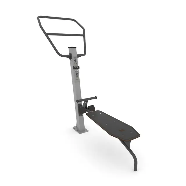 Fitness pull-up bar og situpbenk 
