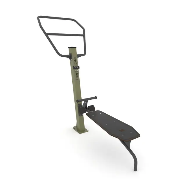 Fitness pull-up bar og situpbenk 