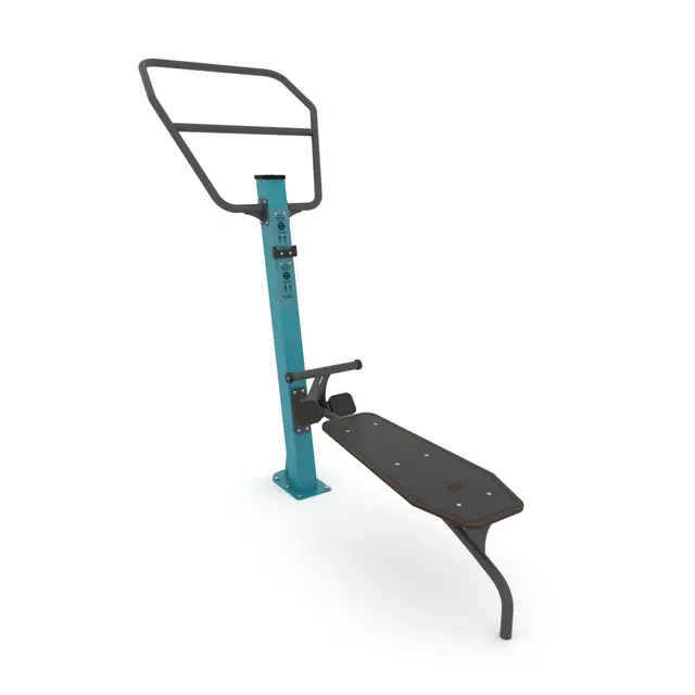 Fitness pull-up bar og situpbenk 