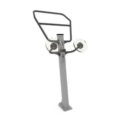 Fitness pull-up bar og skulderhjul