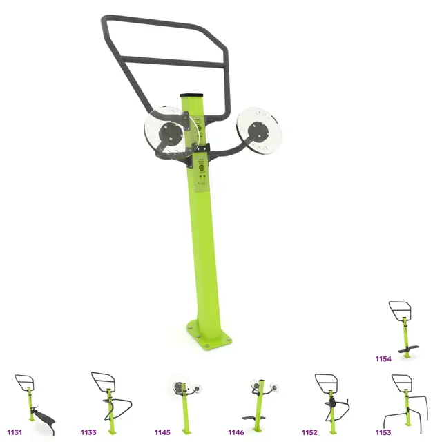 Fitness pull-up bar og skulderhjul 