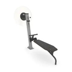 Fitness situpbenk med skulderhjul