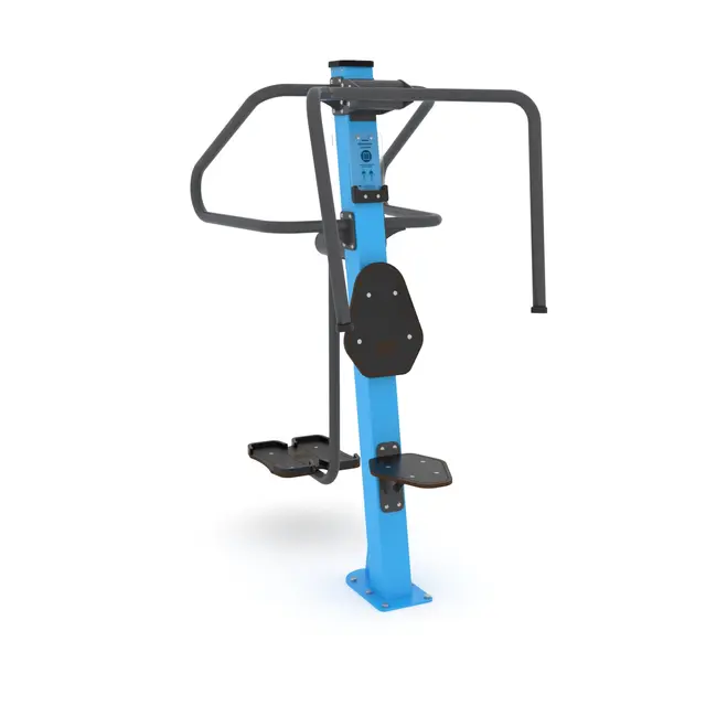 Fitness skulderpress og sidestep 