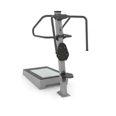 Fitness skulderpress og løpebånd