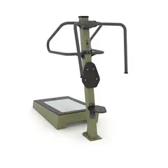 Fitness skulderpress og løpebånd