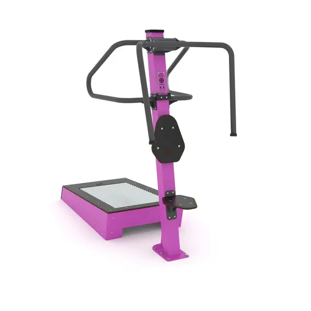 Fitness skulderpress og løpebånd 