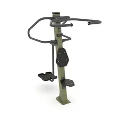 Fitness nedtrekksmaskin og sidestep