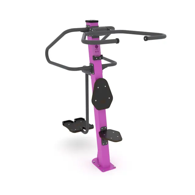 Fitness nedtrekksmaskin og sidestep 