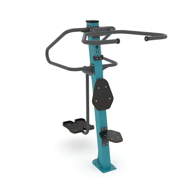 Fitness nedtrekksmaskin og sidestep 