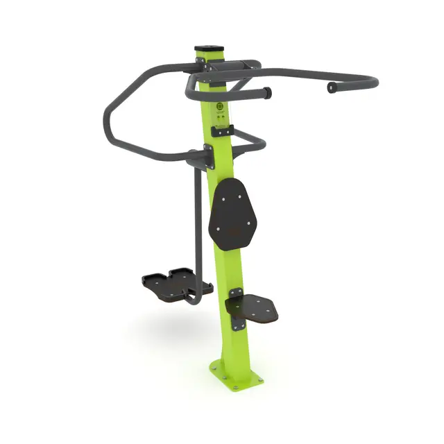 Fitness nedtrekksmaskin og sidestep 