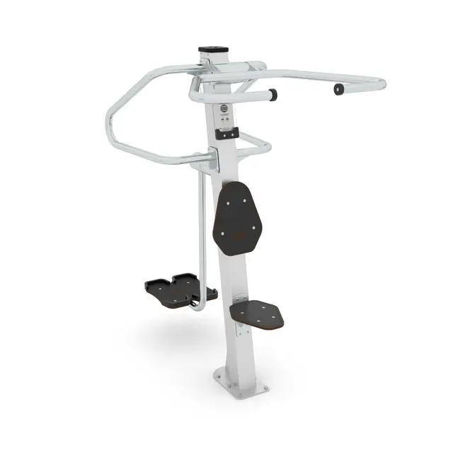Fitness nedtrekksmaskin og sidestep 