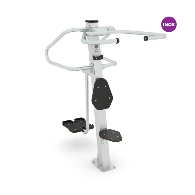 Fitness nedtrekksmaskin og sidestep 