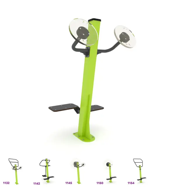 Fitness skulderrotasjon og oppstegstrinn 