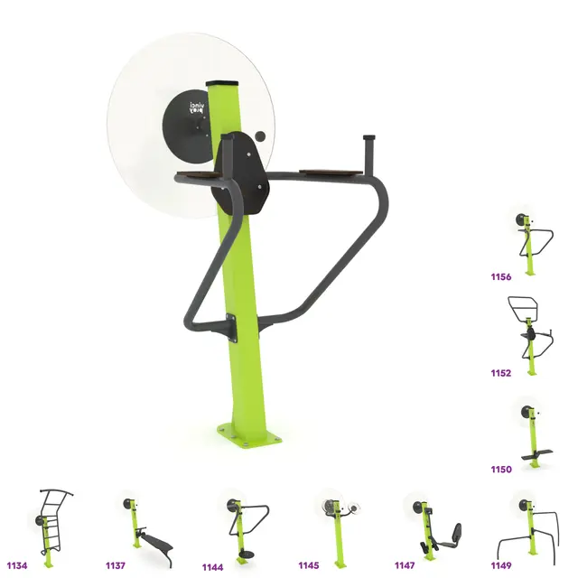 Fitness skulderhjul og beinløft 