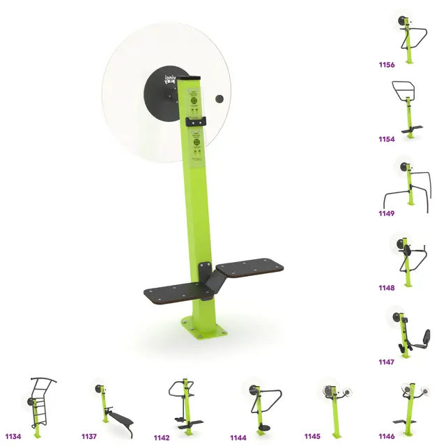 Fitness skulderhjul og oppstegstrinn 