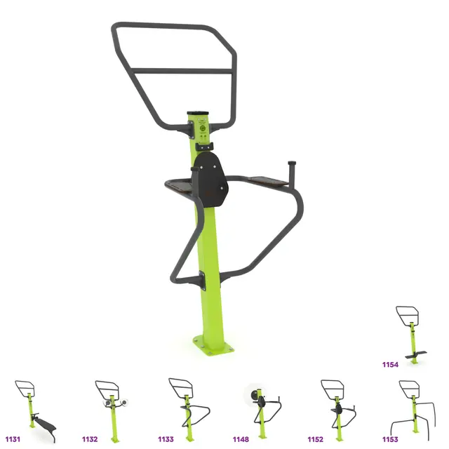 Fitness pull-up bar og beinløft 