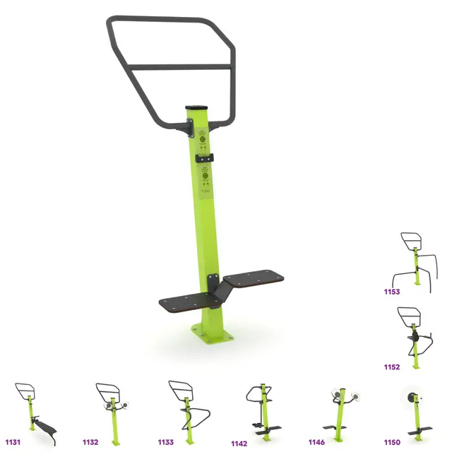 Fitness pull-up stenger og oppstegstrinn 