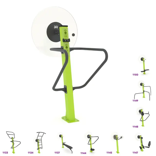 Fitness skulderhjul og dips 