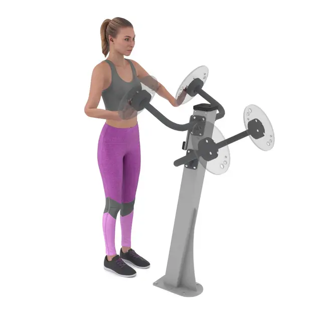 Fitness universal skulderhjul 