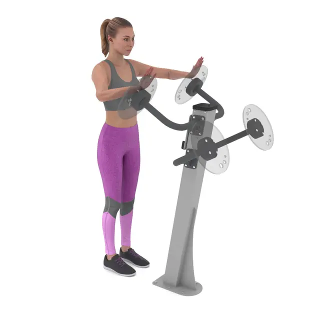 Fitness universal skulderhjul 