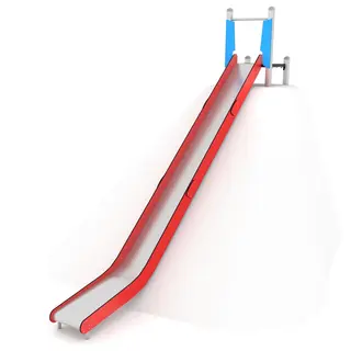 Solo sklie med platform stål 7 L510 x B85 x H385 cm
