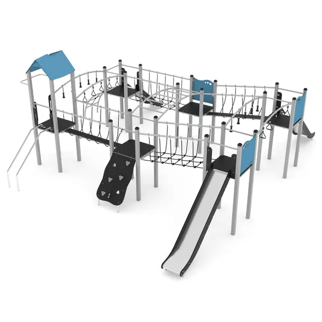 Steel klatrelandskap L809 x B725 x H322 cm 