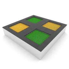 Jumpoo trampolinesystem 4-felt kors