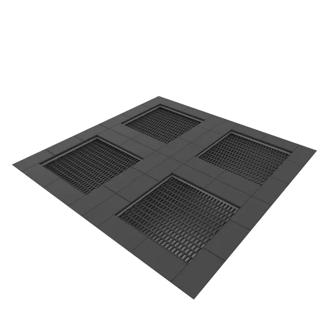Jumpoo trampolinesystem 4-felt kors 