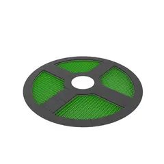 Jumpoo rundtrampoline 4-segment