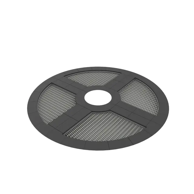 Jumpoo rundtrampoline 4-segment 