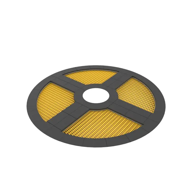 Jumpoo rundtrampoline 4-segment 