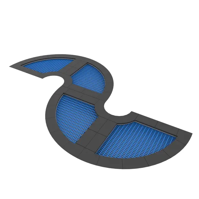 Jumpoo s-bane trampoline 