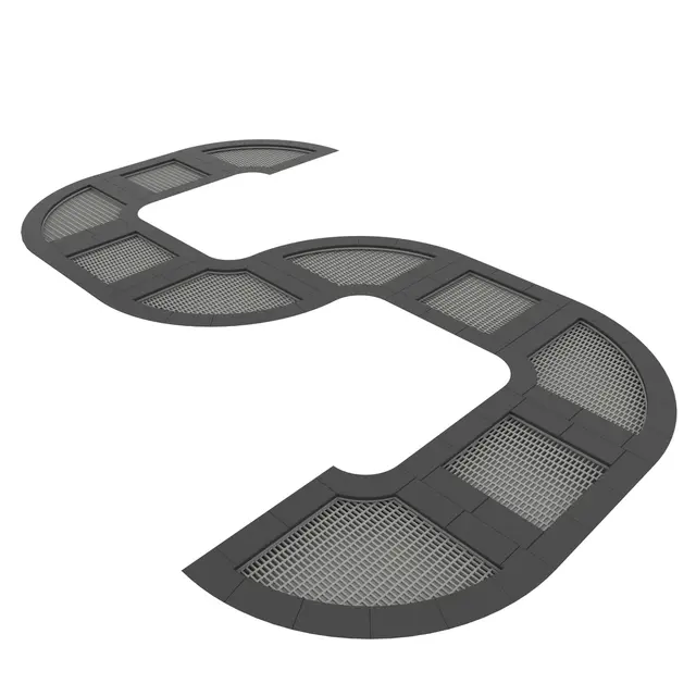 Jumpoo s-bane trampolinesystem 
