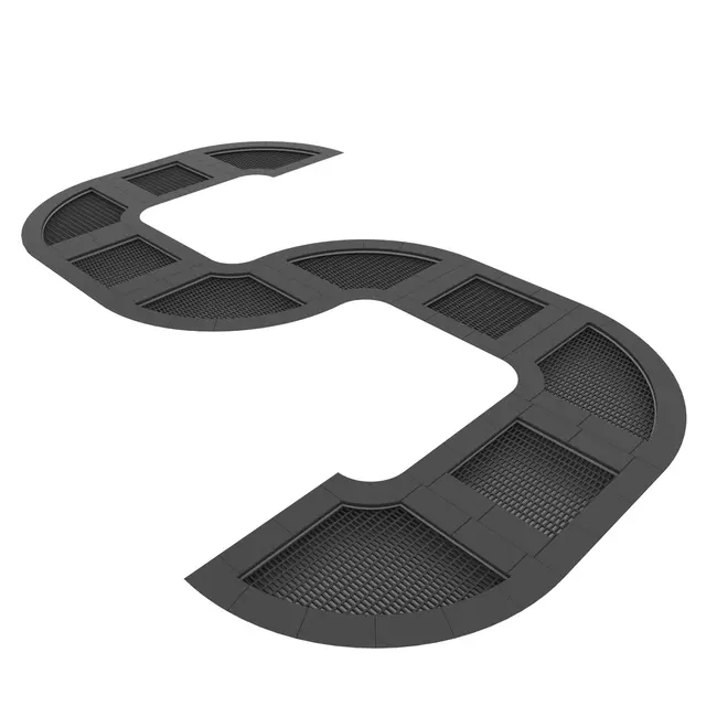 Jumpoo s-bane trampolinesystem 