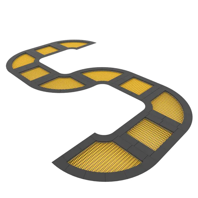 Jumpoo s-bane trampolinesystem 
