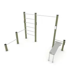 Workout kombinert treningsstasjon