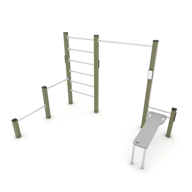 Workout kombinert treningsstasjon 