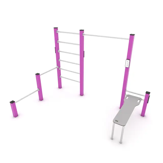 Workout kombinert treningsstasjon 