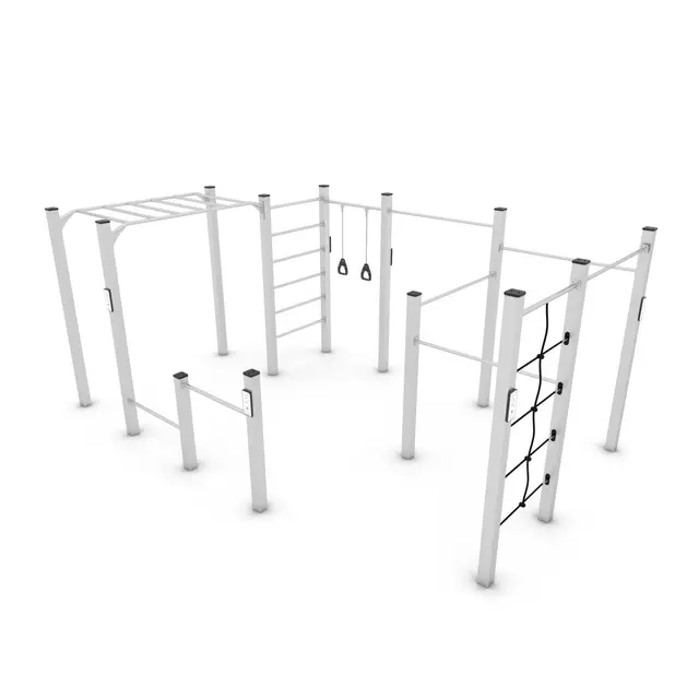 Workout stor trenings- og klatrestasjon 