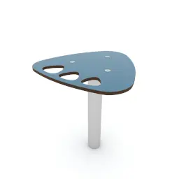 Solo sitteplatform på stolpe L30 x B30 x H40 cm 
