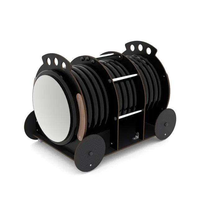 Solo krypetunnel med hjul L130 x B89 x H96 cm 