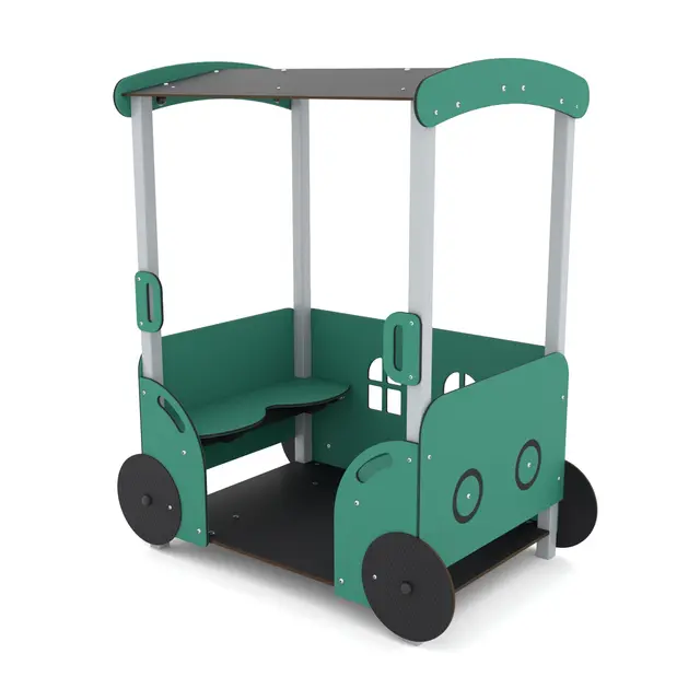 Solo lekebuss med tak L143 x B94 x H166 cm 