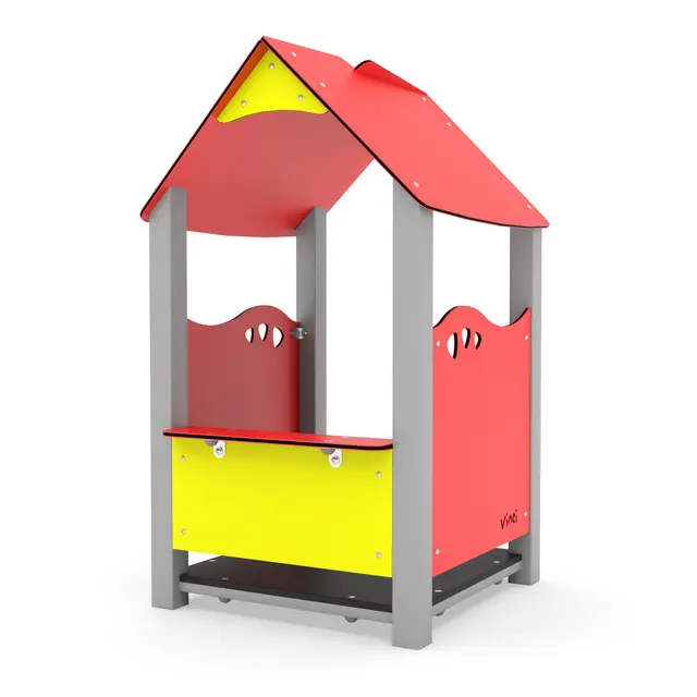 Steel lekehus lite L100 x B97 x H164 cm 