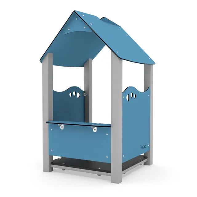 Steel lekehus lite L100 x B97 x H164 cm 