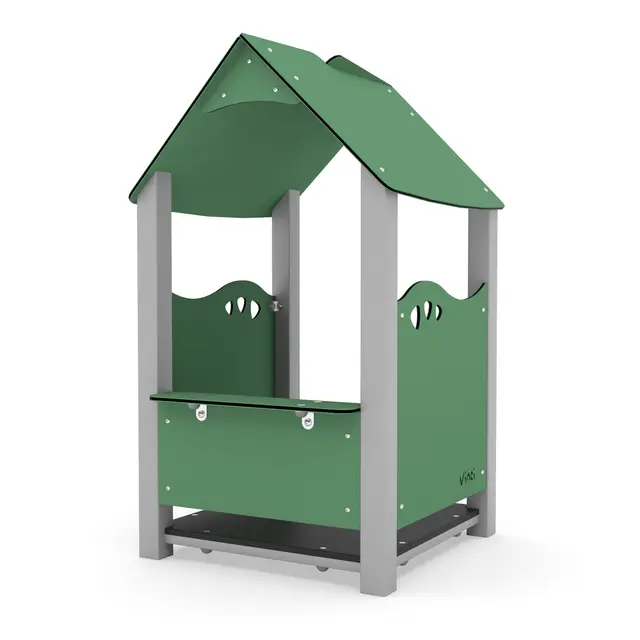Steel lekehus lite L100 x B97 x H164 cm 