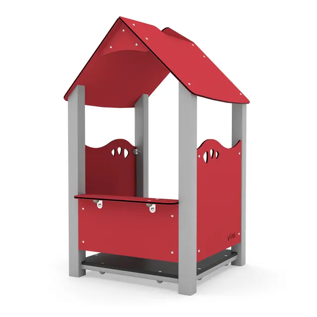 Steel lekehus lite L100 x B97 x H164 cm 