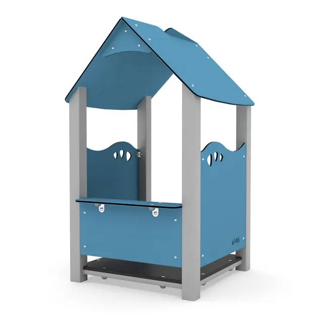 Steel lekehus lite L100 x B97 x H164 cm 