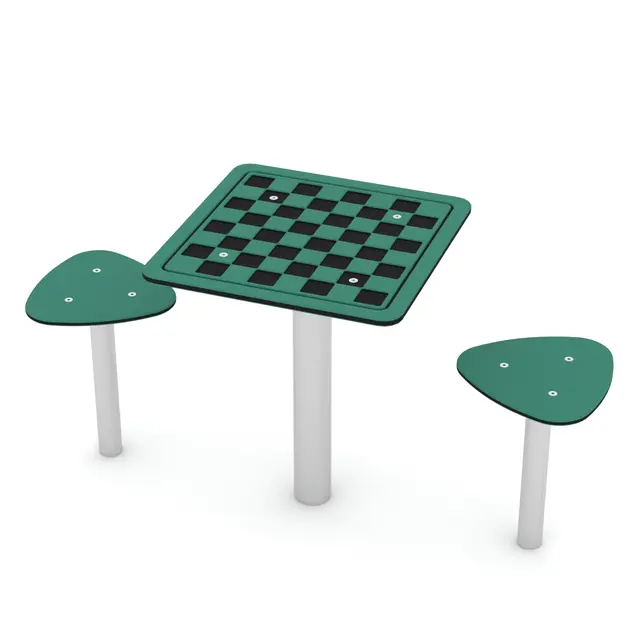 Solo sjakkbord med to seter L120 x B50 x H59 cm 
