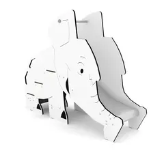Solo elefantsklie med trapp L173 x B55 x H133 cm