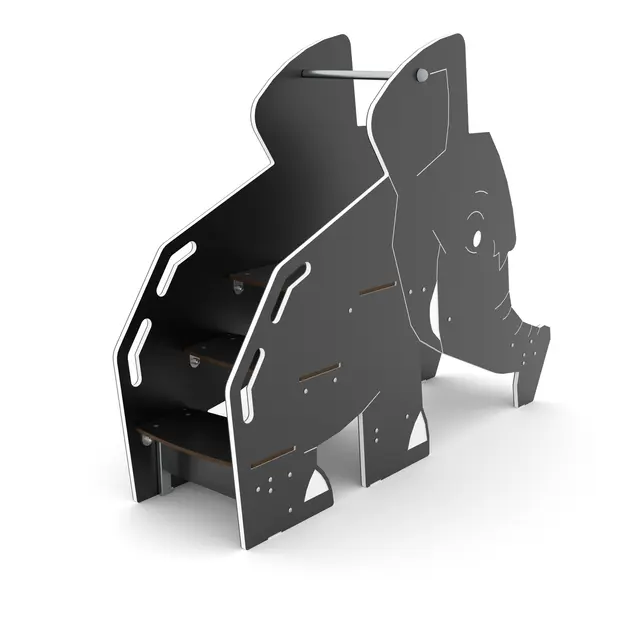 Solo elefantsklie med trapp L173 x B55 x H133 cm 